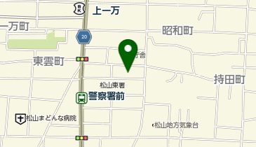 愛媛県教育会館維持財団の地図画像