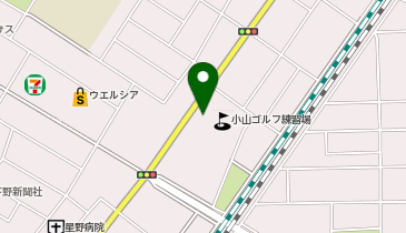 ひまわりゴルフ練習場の地図画像