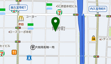 MERCY Vegan Ramen(メーシー・ヴィーガン・ラーメン) 博労町店の地図画像