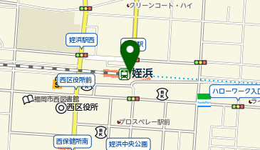 がちゃっぷ 姪浜店の地図画像