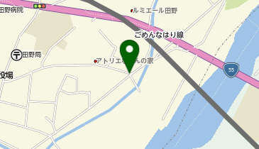 へんろ石の地図画像