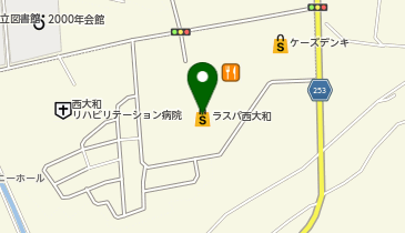 とんかつ新宿さぼてん ラスパ西大和店の地図画像