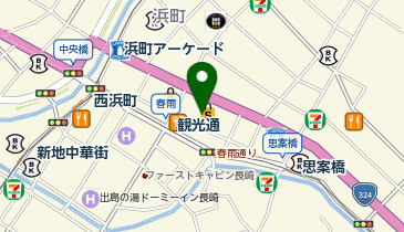 KASHIYAMA(カシヤマ) 長崎浜屋店の地図画像