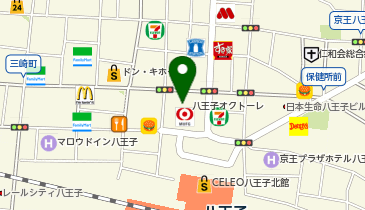 アベイル 八王子オクトーレ店の地図画像