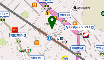 ジャンカラ 大橋駅前店の地図画像