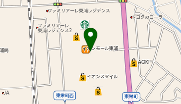 【1/30オープン】ガラムとマサラ イオンモール東浦店の地図画像