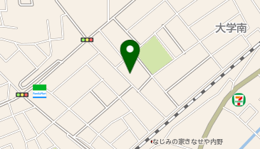 UNIVER Car Share(ユニバー カー シェア) 新潟大学南西ステーションの地図画像