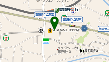 高木珈琲 VITA MALL SEISEKI店の地図画像