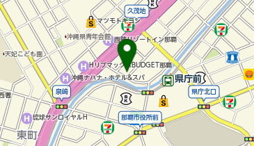 元祖豚丼屋TON TON(トン トン) 久茂地店の地図画像