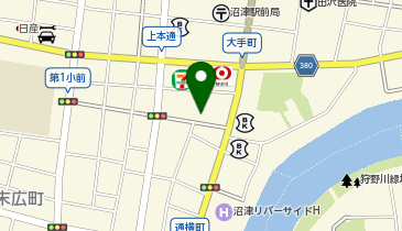 洋食屋しげすずの地図画像