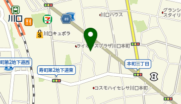 鉄板焼 至の地図画像