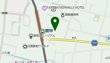 たりる食堂の地図画像