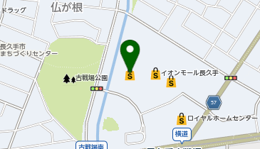 イオンスタイル長久手の地図画像