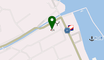 Aコープかみうらの地図画像