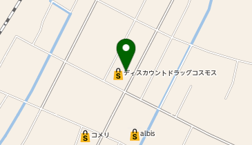 ドラッグストアコスモス 福光店の地図画像