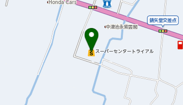 ふぇすたらんど 中津店の地図画像