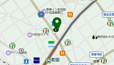 ミュゼプラチナム 町田店の地図画像