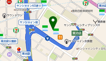 【1/9オープン】crocs(クロックス) 池袋サンシャインシティアルタ店の地図画像