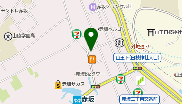 デニーズ 赤坂駅前店の地図画像