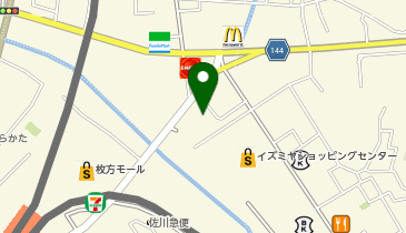 chocoZAP 枚方西禁野の地図画像