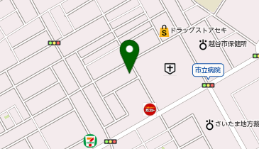 薬樹薬局 越谷店の地図画像