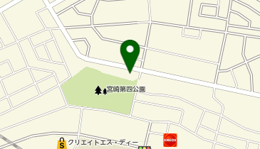 宮前平こども文化センターの地図画像