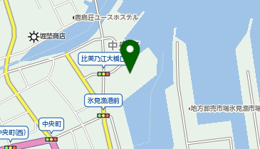 ひみ岸壁市場の地図画像
