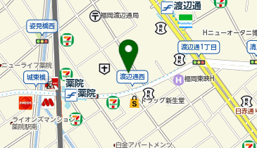 麺や 菜の地図画像