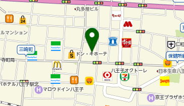 GAME PLAZA CENTRAL(ゲームプラザセントラル) 八王子店の地図画像