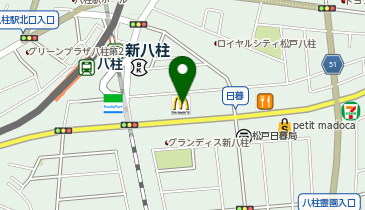 【2/5オープン】NEiS(ネイス) 体操教室 イトーヨーカドー八柱店の地図画像