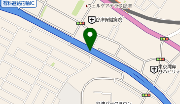 セオサイクル 谷津店の地図画像