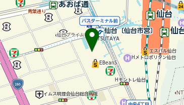 コーチ 仙台PARCO店の地図画像