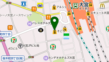 スマホ修理王 そごう大宮店の地図画像