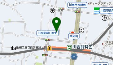 て鶏あし鶏 川西能勢口店の地図画像