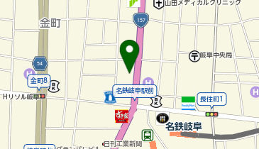 【2/6オープン】えびすちゃん 岐阜駅前店の地図画像