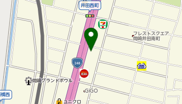 【2/6オープン】竹内ススル 岡崎店の地図画像