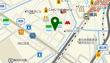 炭火焼鳥トニー 横浜西口店の地図画像