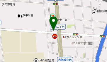 くらしの友 羽田総合斎場の地図画像