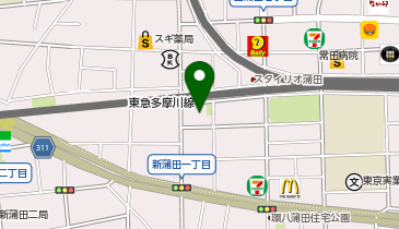 くらしの友 蒲田総合斎場の地図画像