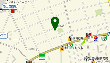 くらしの友 桜新町式場の地図画像