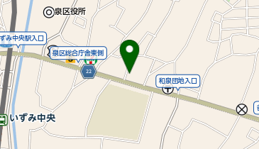 くらしの友 いずみ総合斎場の地図画像