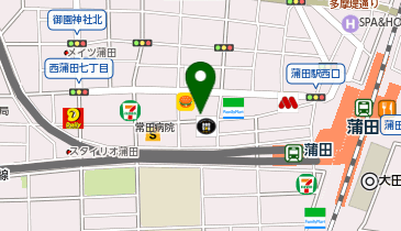 くらしの友きずなテラス 蒲田店の地図画像