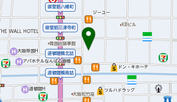ZARA SHINSAIBASHI(ザラ心斎橋)の地図画像