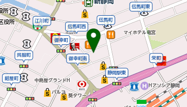 静岡オールスターフードコートの地図画像
