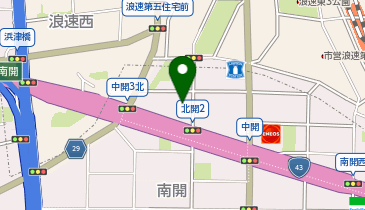 韓国広場大阪卸センターの地図画像