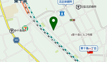 あんしん祭典 東十条駅前の地図画像