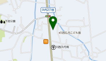 きんのぶた 川西久代店の地図画像