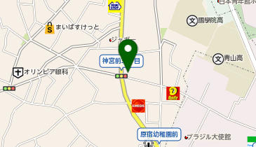 Brompton Tokyo(ブロンプトン トウキョウ)の地図画像