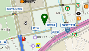 ニッセイ・ライフプラザ新宿の地図画像