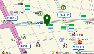 株式会社 朋栄 東北営業所の地図画像